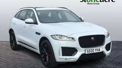 White Used 2020 Jaguar F-Pace Chequered Flag SUV | £24,500 (Fair price)