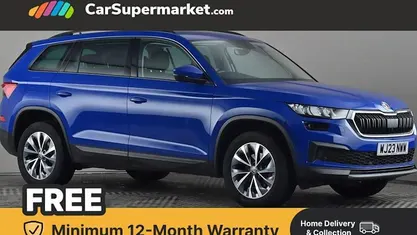 Used Skoda Kodiaq SE Drive 150 HP (110 kW) 2023 Blue SUV