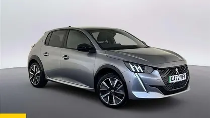 Used Peugeot e-208 GT 100 kW (136 HP) 2022 Grey Hatchback