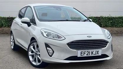 Used Ford Fiesta Titanium X 125 HP (91 kW) 2021 White Hatchback