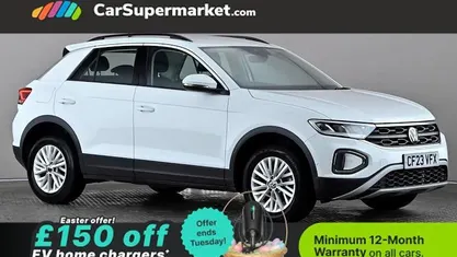 Used VW T-Roc Life 150 HP (110 kW) 2023 White SUV