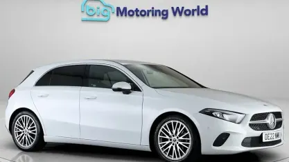 Used Mercedes A180 Executive 136 HP (100 kW) 2022 White Hatchback