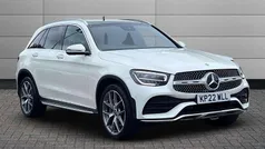 White Used 2022 Mercedes GLC300 AMG Line Premium SUV | £32,495 (Fair price)