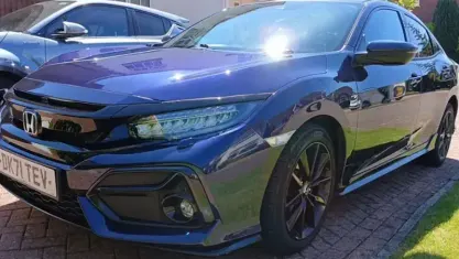 Used Honda Civic Sport 182 HP (133 kW) 2021 Blue Hatchback