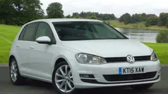 White Used 2015 VW Golf VII GT Hatchback | £11,995 (Fair price)