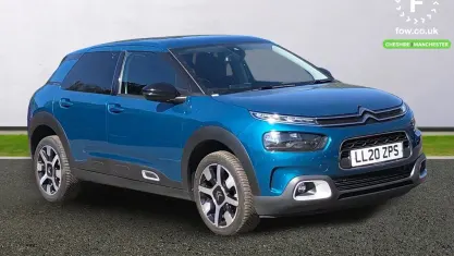 Used Citroën C4 Cactus Flair 110 HP (80 kW) 2020 Blue Hatchback