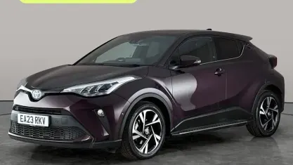 Used Toyota C-HR Design 122 HP (89 kW) 2023 Mauve/purple SUV