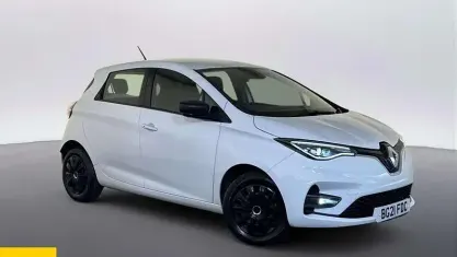 Begagnad Renault Zoe Play 80 kW (109 HK) 2021 Vit Halvkombi