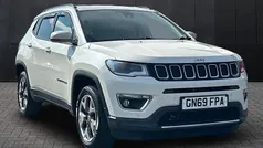 White Used 2019 Jeep Compass Limited SUV | £14,254 (Fair price)