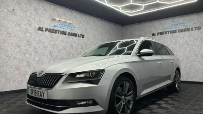 Used Skoda Superb SE L Executive 150 HP (110 kW) 2018 Grey Estate