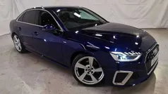 Blue Used 2021 Audi A4 S-Line Sedan | £20,770 (Fair price)