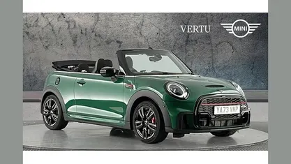 Used Mini John Cooper Works Cabriolet Premium Plus 231 HP (169 kW) 2022 Green Cabriolet
