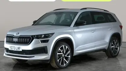 Used Skoda Kodiaq SportLine 150 HP (110 kW) 2023 Silver SUV