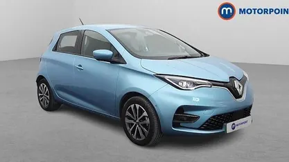 Used Renault Zoe GT-Line 100 kW (136 HP) 2022 Blue Hatchback