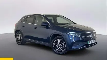 Used Mercedes EQA350 AMG line 214 kW (292 HP) 2022 Blue SUV