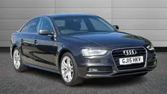 Grey Used 2015 Audi A4 S-Line Sedan | £9,995 (Fair price)