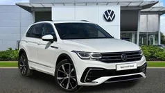 White Used 2021 VW Tiguan R-line SUV | £27,393 (Fair price)