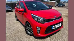 Red Used 2017 Kia Picanto 3 Hatchback | £7,201 (Fair price)