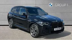 Black Used 2024 BMW X3 M Sport SUV | £39,850 (Fair price)