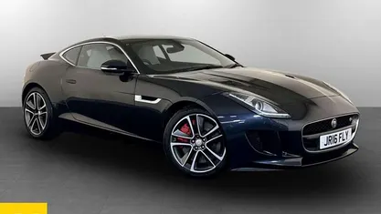 Used Jaguar F-Type Supercharged 381 HP (280 kW) 2016 Black Coupe