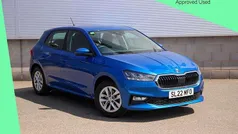 Race blue metallic Used 2022 Skoda Fabia Comfort Hatchback | £14,995 (Fair price)
