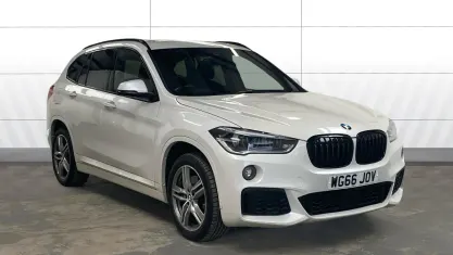 Used BMW X1 M Sport 190 HP (139 kW) 2016 Mineral white SUV