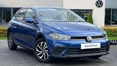 Blue Used 2022 VW Polo Life Hatchback | £17,199 (Fair price)