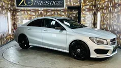 Silver Used 2015 Mercedes CLA220 AMG Sedan | £12,995 (Fair price)