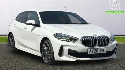 Used BMW 120 M Sport 190 HP (139 kW) 2020 White Hatchback