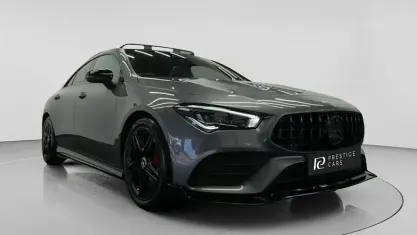 Used Mercedes CLA220 AMG line 190 HP (139 kW) 2022 Grey Coupe