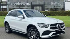 White Used 2022 Mercedes GLC300e AMG Line Premium Plus SUV | £35,000 (Fair price)