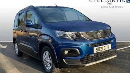 Blue Used 2020 Peugeot Rifter Allure MPV | £17,441 (Fair price)