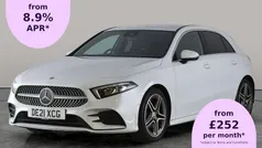 White Used 2021 Mercedes A180 AMG line Hatchback | £17,786 (Fair price)
