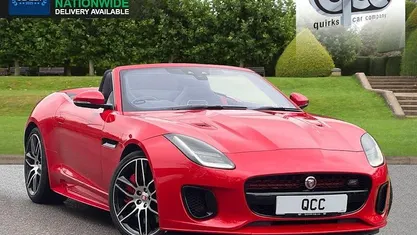 Red Used 2019 Jaguar F-Type Chequered Flag Cabriolet | £37,950 (Fair price)