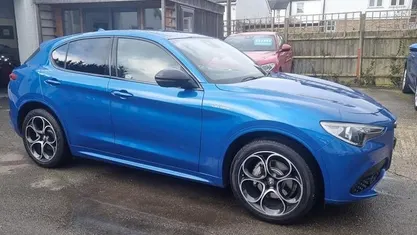 Used Alfa Romeo Stelvio Veloce 280 HP (205 kW) 2022 Blue SUV