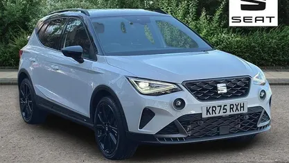 Glacial white New 2025 Seat Arona Black Edition SUV | £19,659 (Good price)