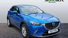 Blue Used 2017 Mazda CX-3 SUV | £8,790 (Fair price)