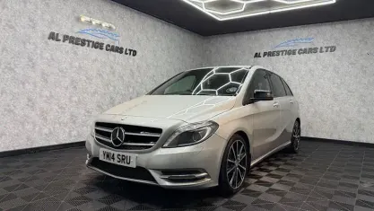 Used Mercedes B180 109 HP (80 kW) 2014 Silver Hatchback
