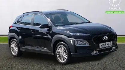 Używany Hyundai Kona SE 120 KM (88 kW) 2019 Czarny SUV