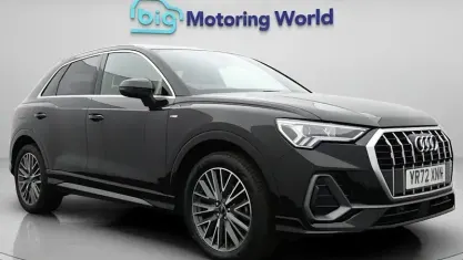 Used Audi Q3 S-Line 150 HP (110 kW) 2022 Black SUV