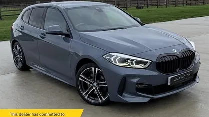 Used BMW 118 M Sport 136 HP (100 kW) 2021 Grey Hatchback