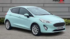 Green Used 2018 Ford Fiesta Titanium Hatchback | £10,495 (Fair price)