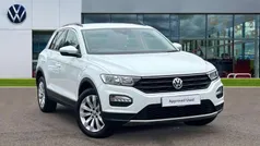 Pure white Used 2020 VW T-Roc SE SUV | £16,156 (Fair price)
