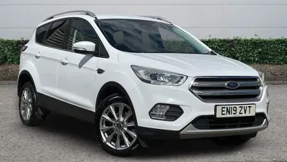 Used Ford Kuga Titanium 120 HP (88 kW) 2019 White SUV