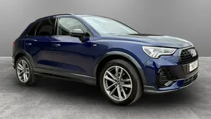 Used Audi Q3 Black Edition 150 HP (110 kW) 2022 Blue SUV