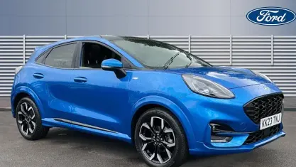 Używany Ford Puma ST-Line X 125 KM (91 kW) 2023 Niebieski SUV