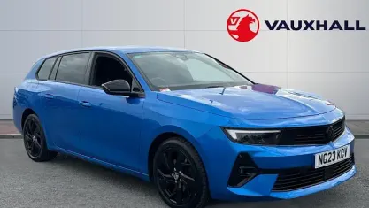 Used Vauxhall Astra 131 HP (96 kW) 2023 Blue Estate