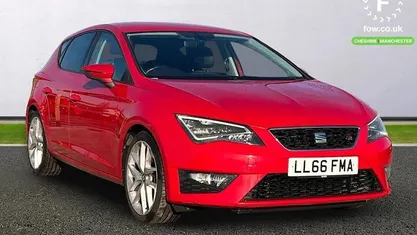 Used Seat Leon FR 179 HP (131 kW) 2016 Red Hatchback