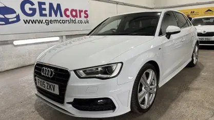 Begagnad Audi A3 Sportback S-Line 125 HK (91 kW) 2015 Halvkombi