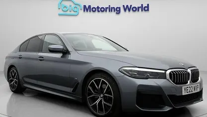 Used BMW 520 M Sport 190 HP (139 kW) 2022 Blue Sedan
